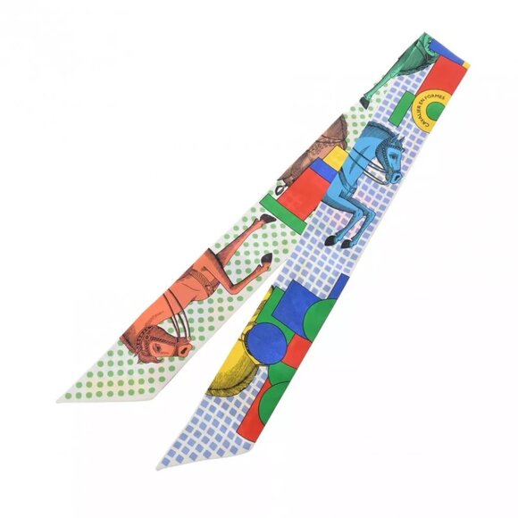 HERMES multicolor scarf - Picture 1 of 12